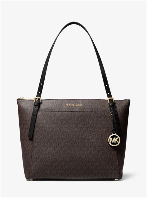 michael kors zipper|michael kors voyager tote.